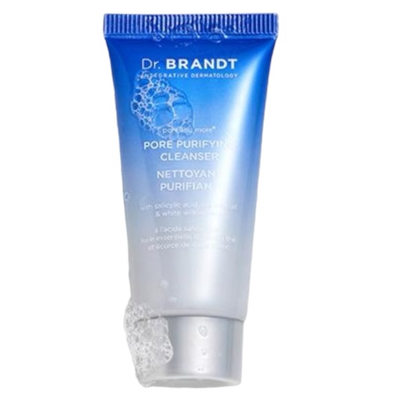 DR. BRANDT SKINCARE Pores No More Pore Purifying Cleanser New 15ml Deluxe Mini - Picture 1 of 8